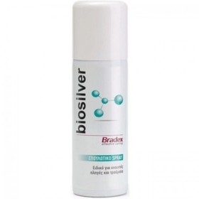 Bradex Biosilver Spray Επουλωτικό Σπρέι για Πληγές 125ml