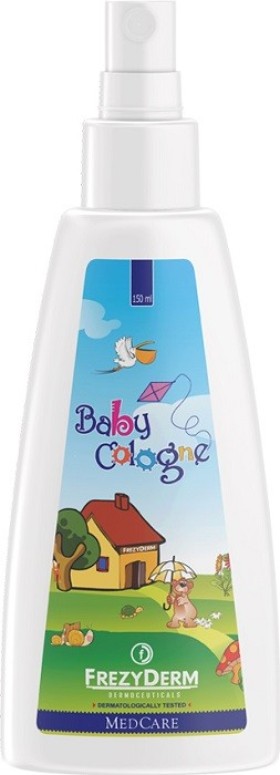 FrezyDerm Baby Cologne Βρεφική Ενυδατική Κολόνια 150ml