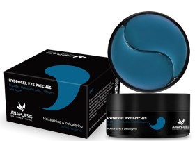 Anaplasis Hydrogel Eye Patches Blue Moisturizing & Detoxifying Μάσκα Ματιών 30 ζευγάρια