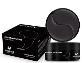 Anaplasis Hydrogel Eye Patches Black Anti-Age & Shine Μάσκα Ματιών 30 ζευγάρια