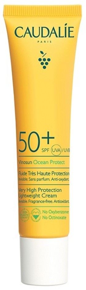 Caudalie Vinosun Ocean Protect Very High Protection spf50+ Αντηλιακή Κρέμα Προσώπου 40ml