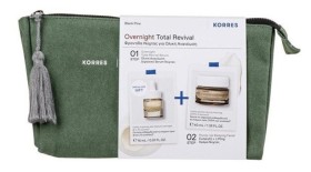 Korres Promo Black Pine Overnight Total Revival Μαύρη Πεύκη Κρέμα Νύχτας 40ml & Διφασικό Serum Νύχτας 15ml