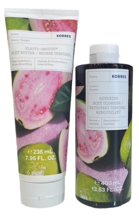 Korres Promo Αφρόλουτρο Guava 400ml & Body Butter Guava 235ml