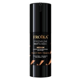 Froika Premium Silk Foundation Medium Spf30 Make Up Σε Μέτρια Απόχρωση 30ml