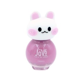 Jovo Junior Nail Polish Παιδικό Βερνίκι Νυχιών Peel-off Κουνελάκι Φούξια 10ml