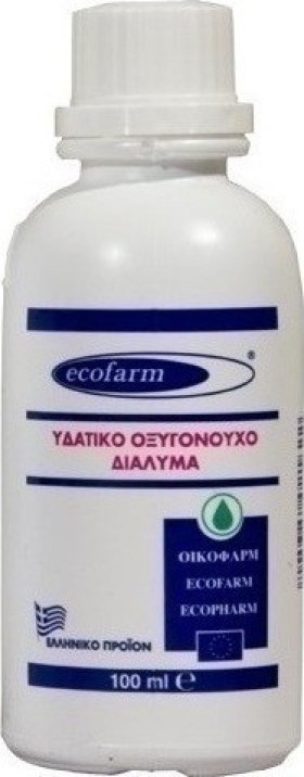 Ecofarm Υδατικό Οξυγονούχο Διάλυμα 100ml