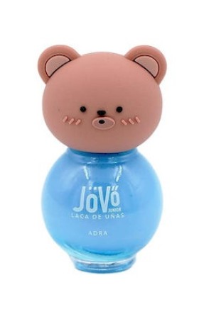 Jovo Junior Nail Polish Παιδικό Βερνίκι Νυχιών Peel-off Αρκουδάκι Μωβ 10ml