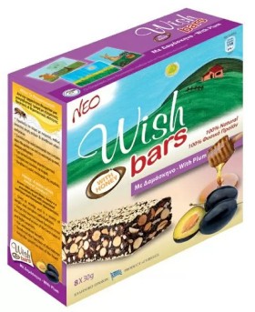 Wish Bars με Δαμάσκηνο 6τεμ