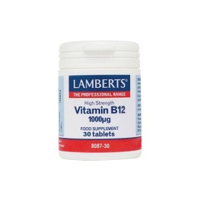 Lamberts Vitamin B12 Συμπλήρωμα Διατροφής Βιταμίνη Β12 1000mcg 30Tabs