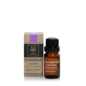 Apivita Essential Oil Βιολογικό Αιθέριο Έλαιο Λεβάντα 10ml