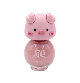 Jovo Junior Nail Polish Παιδικό Βερνίκι Νυχιών Peel-off Γουρουνάκι Ροζ 10ml