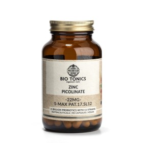 Bio Tonics Zinc Picolinate 22mg Συμπλήρωμα Διατροφής με Ψευδάργυρο 90caps