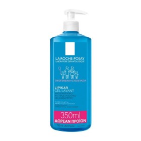 La Roche Posay Lipikar Gel Lavant Promo Pack Τζελ Καθαρισμού με Καταπραϋντική δράση, 400ml & 350ml Δωρεάν Προϊόν