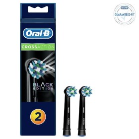 Oral-B Cross Action Black Edition Ανταλλακτικά 2 Τεμάχια