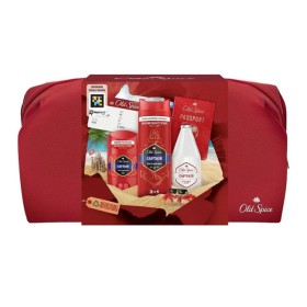 Old Spice Gift Set Captain Shower Gel + Shampoo 250ml & After Shave Lotion 100ml & Deodorant Stick 50ml