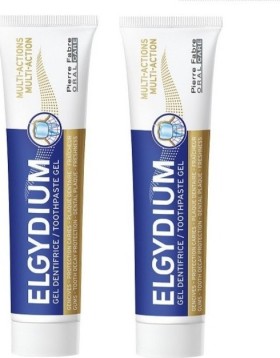 Elgydium Multi-Action Οδοντόκρεμα 2x75ml -50% στο 2ο Προϊον