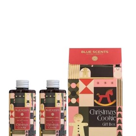 Blue Scents Christmas Cookie Gift Box Shower Gel 300ml+ Body Lotion 300ml