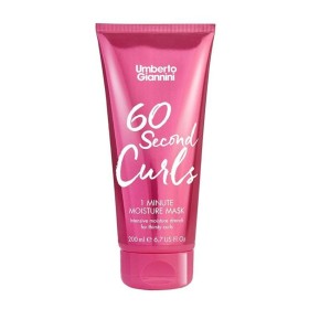 Umberto Giannini 60 Second Curls 1 Minute Moisture Μάσκα Εντατικής Θρέψης για Ξηρά Μαλλιά 200ml