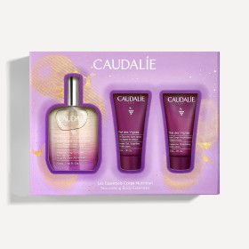 Caudalie Promo Fig Moisturising Oil Elixir + The des Vignes Shower Gel 30ml+ Body Lotion 30ml