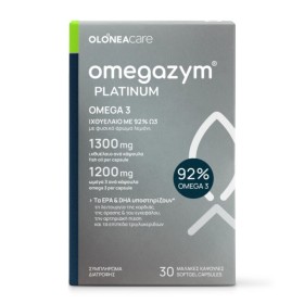 Olonea Omegazym Platinum Ιχθυέλαιο 1300mg 30softgel caps