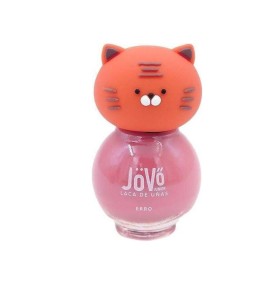 Jovo Junior Nail Polish Παιδικό Βερνίκι Νυχιών Peel-off Γατούλα Ροδί  10ml