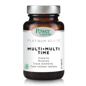 Power Health Classics Platinum Range- Multi+multi Time Συμπλήρωμα με Πολυβιταμίνες 30s Tabs