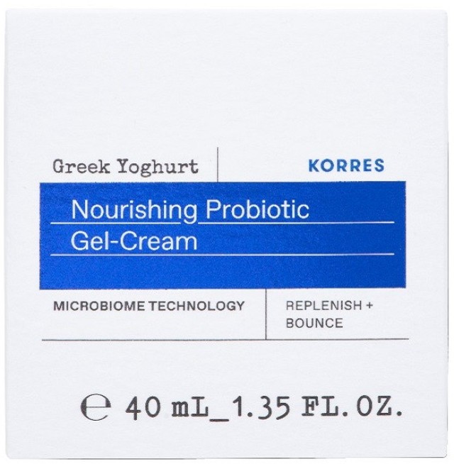 Korres Greek Yoghurt Nourishing Probiotic Gel-Cream Ενυδατική Κρέμα Ημέρας με Προβιοτικά για Κανονικές-Μικτές Επιδερμίδες 40ml