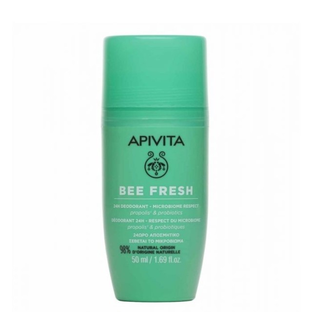 Apivita Bee Fresh Αποσμητικό 24ωρης δράσης με 98% Φυσικά Συστατικά 50ml