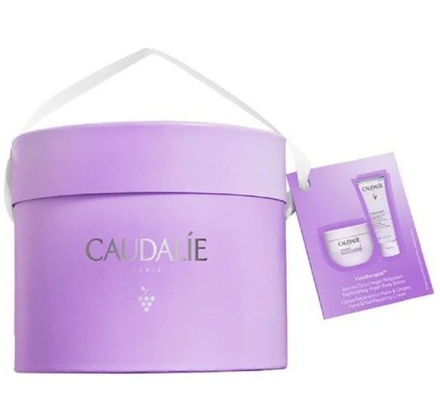 Caudalie Vinotherapist Vegan Body Butter-Βούτυρο Σώματος 250ml & Hand & Nail Cream-Κρέμα Χεριών & Νυχιών για Ξηρά Χέρια 75ml