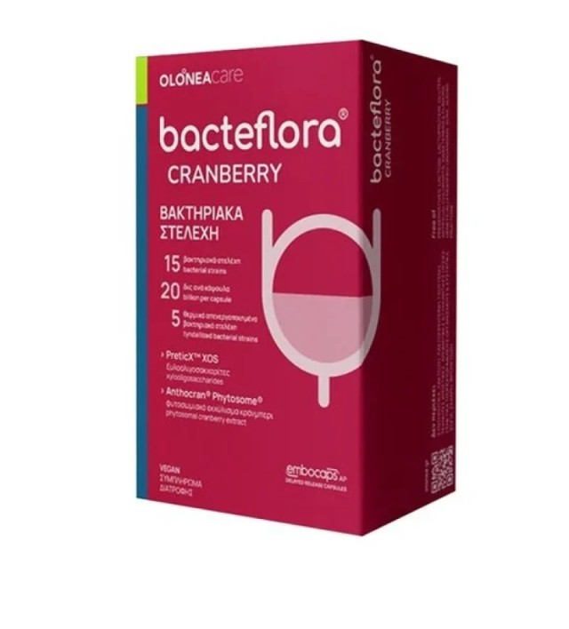 Olonea BacteFlora Fem Συμπλήρωμα Διατροφής με Προβιοτικά για την Γυναίκα 10φυτοκάψουλες
