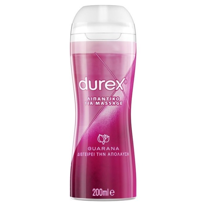 Durex Play Massage 2in1 Τζελ Μασάζ με Guarana 200ml