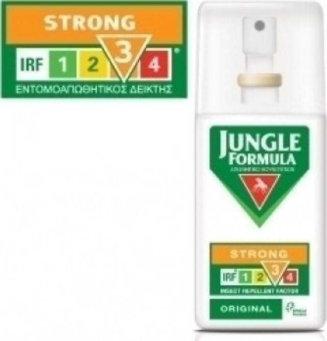 Jungle Formula Spray Strong Original 75ml Απωθητικό Κουνουπιών