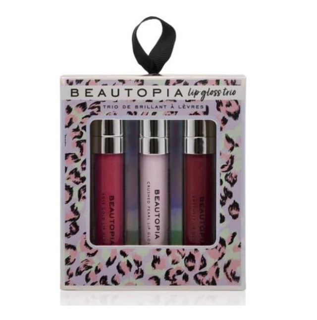 Beautopia Lip Gloss Trio Σετ Δώρου 3 τεμ