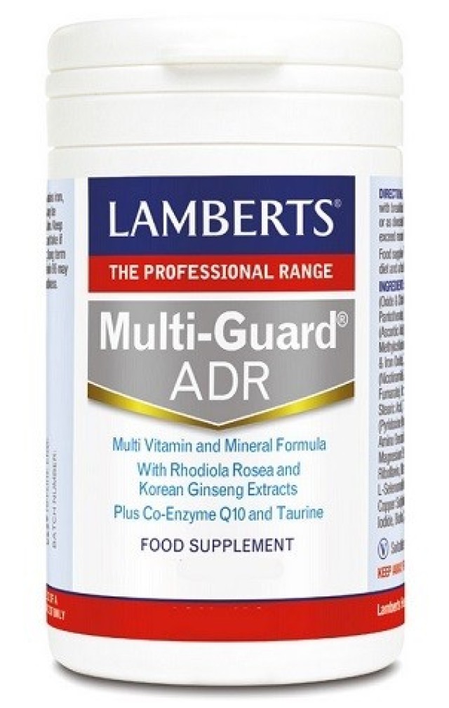 Lamberts Multi Guard ADR Πολυβιταμίνη για Αντιμετώπιση της Κόπωσης 60Tabs