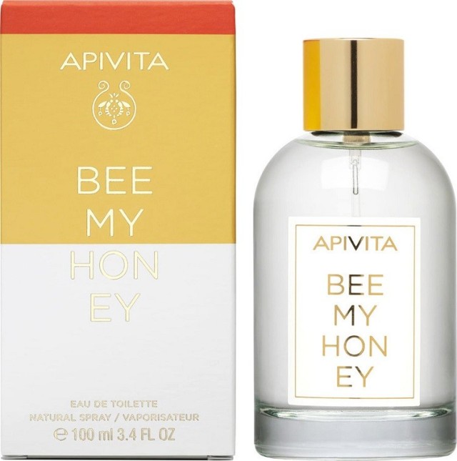 Apivita Bee My Honey Eau De Toilette Unisex Άρωμα με Εσπεριδοειδή, Λουλούδια & Μέλι 100ml