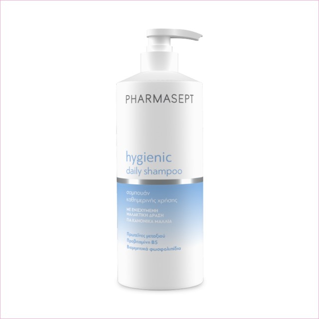 Pharmasept Hygienic Hair Care Daily Shampoo Απαλό Σαμπουάν Καθημερινής Χρήσης για Κανονικά Μαλλιά 500ml