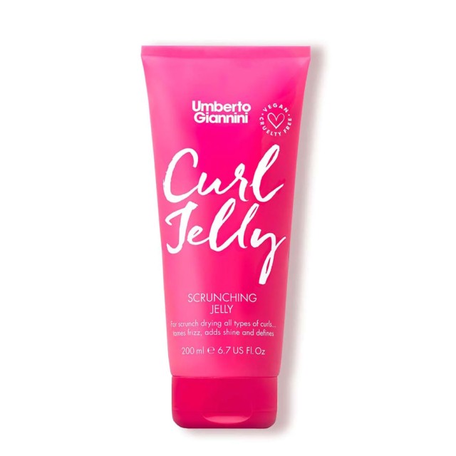 Umberto Giannini Curl Jelly Scrunching Jelly Tζέλ για Μαλλιά με Μπούκλες 200ml