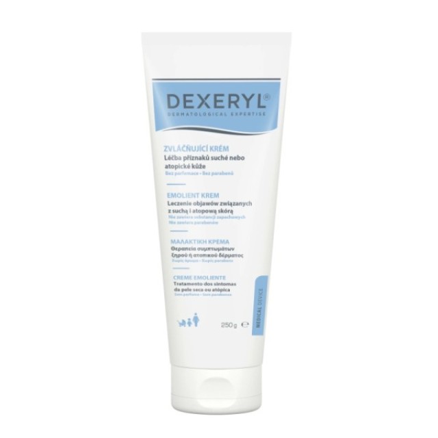 Pierre Fabre Dexeryl Emollient Cream Μαλακτική Κρέμα Για Ξηρό Δέρμα 250gr