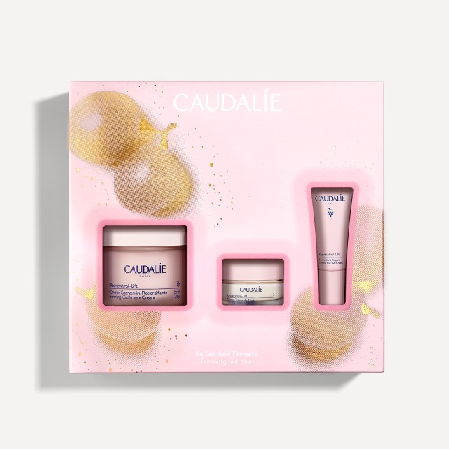 Caudalie Promo Resveratrol Lift Set με Cashmere Day Cream 50ml+Night Cream 15ml+Eye Cream 5ml